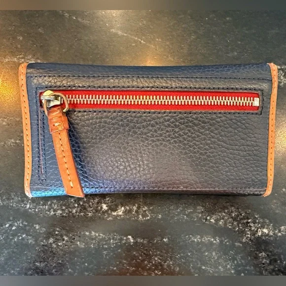 Dooney & Bourke Navy Wallet - Picture 2 of 3